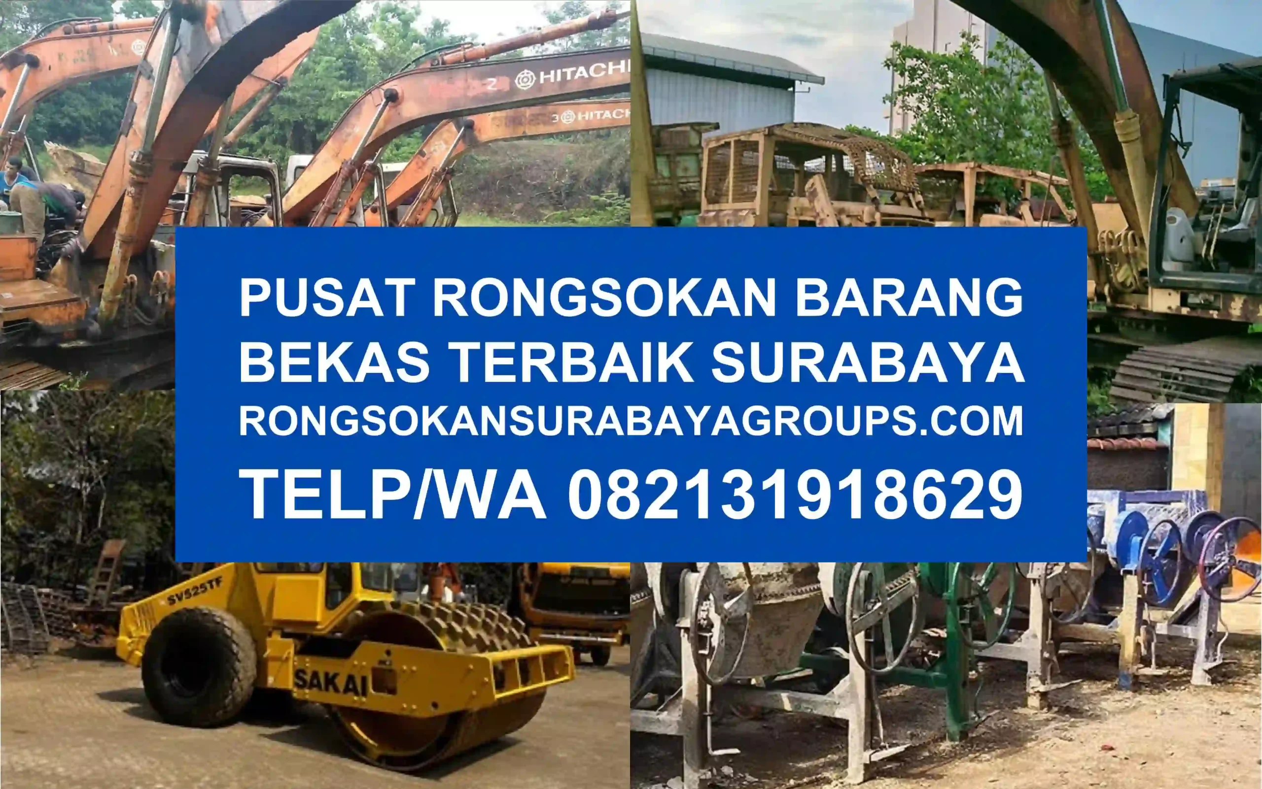 pusat jual beli rongsok alat berat bego buldoser molen bekas surabaya jakarta bali