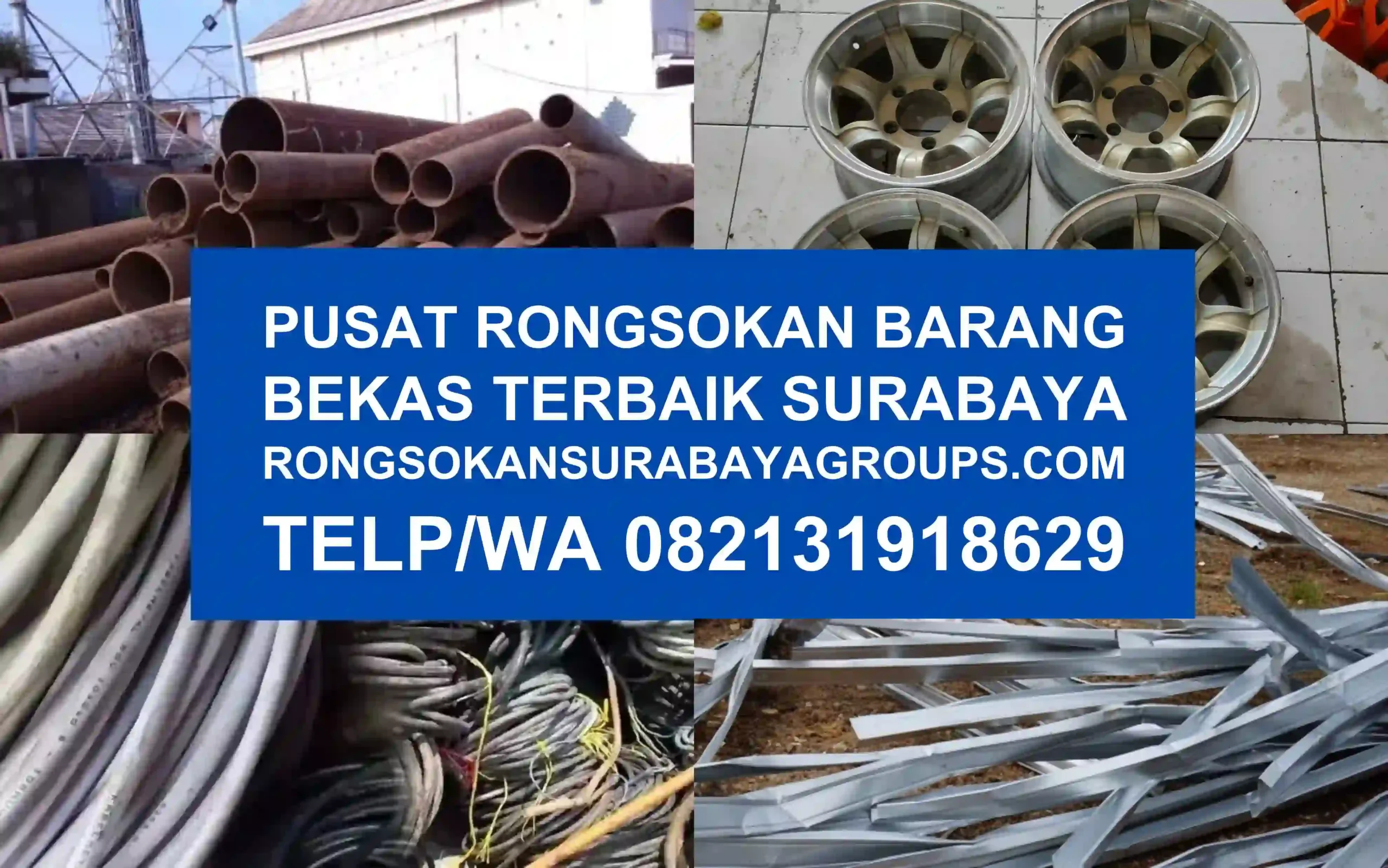 pusat jual beli rongsok besi tua logam sisa gudang surabaya jakarta bali
