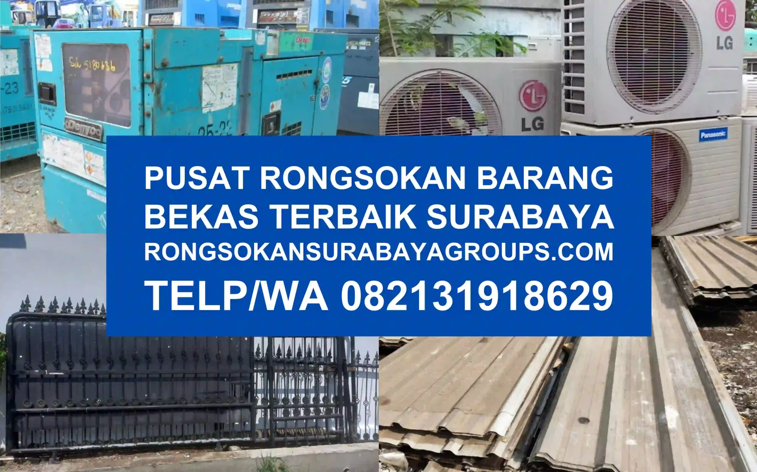 pusat jual beli rongsok besi tua dan logam bekas surabaya jawa timur jakarta bali