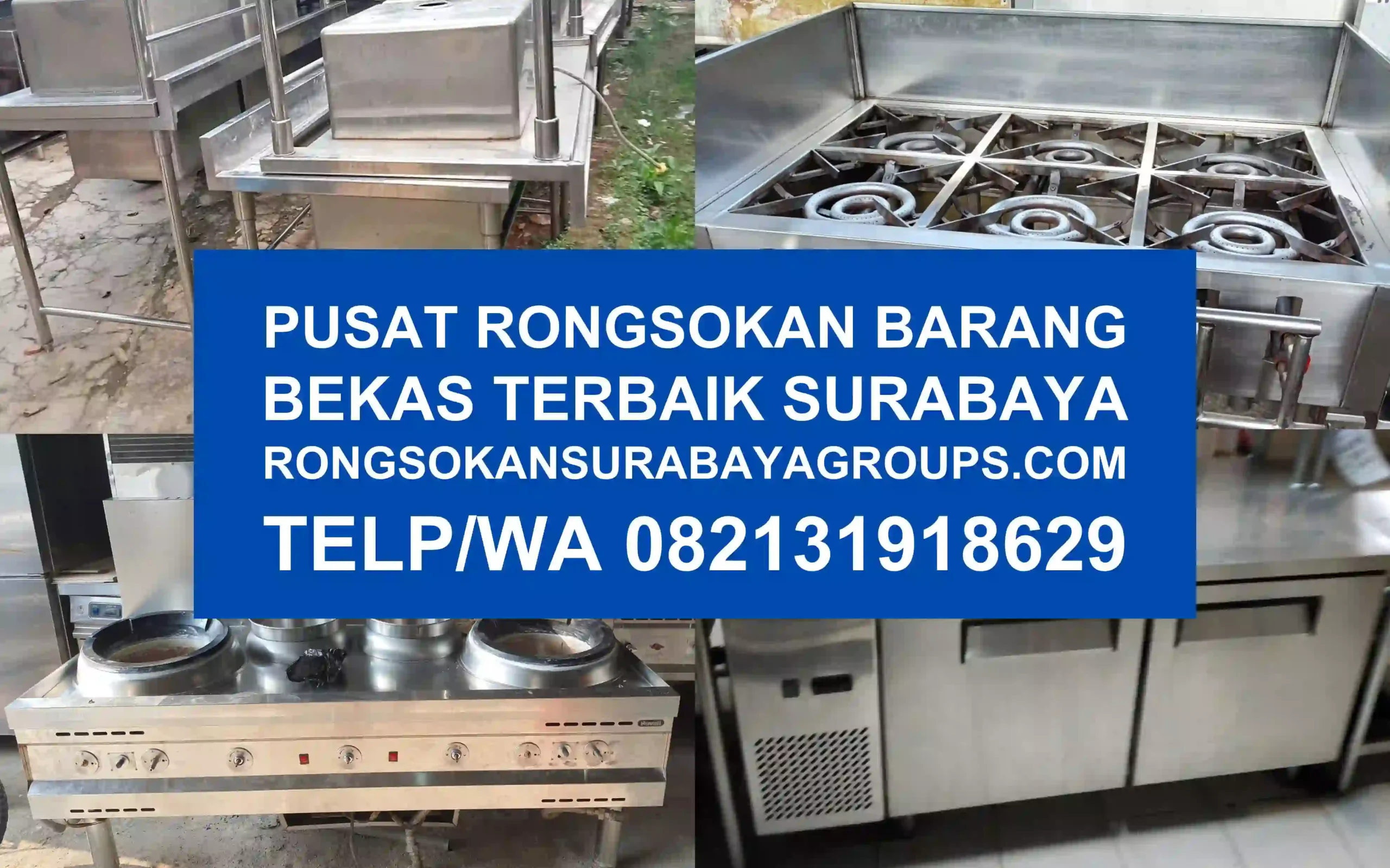 pusat jual beli rongsok logam alat dapur restoran cafe bekas surabaya jakarta bali