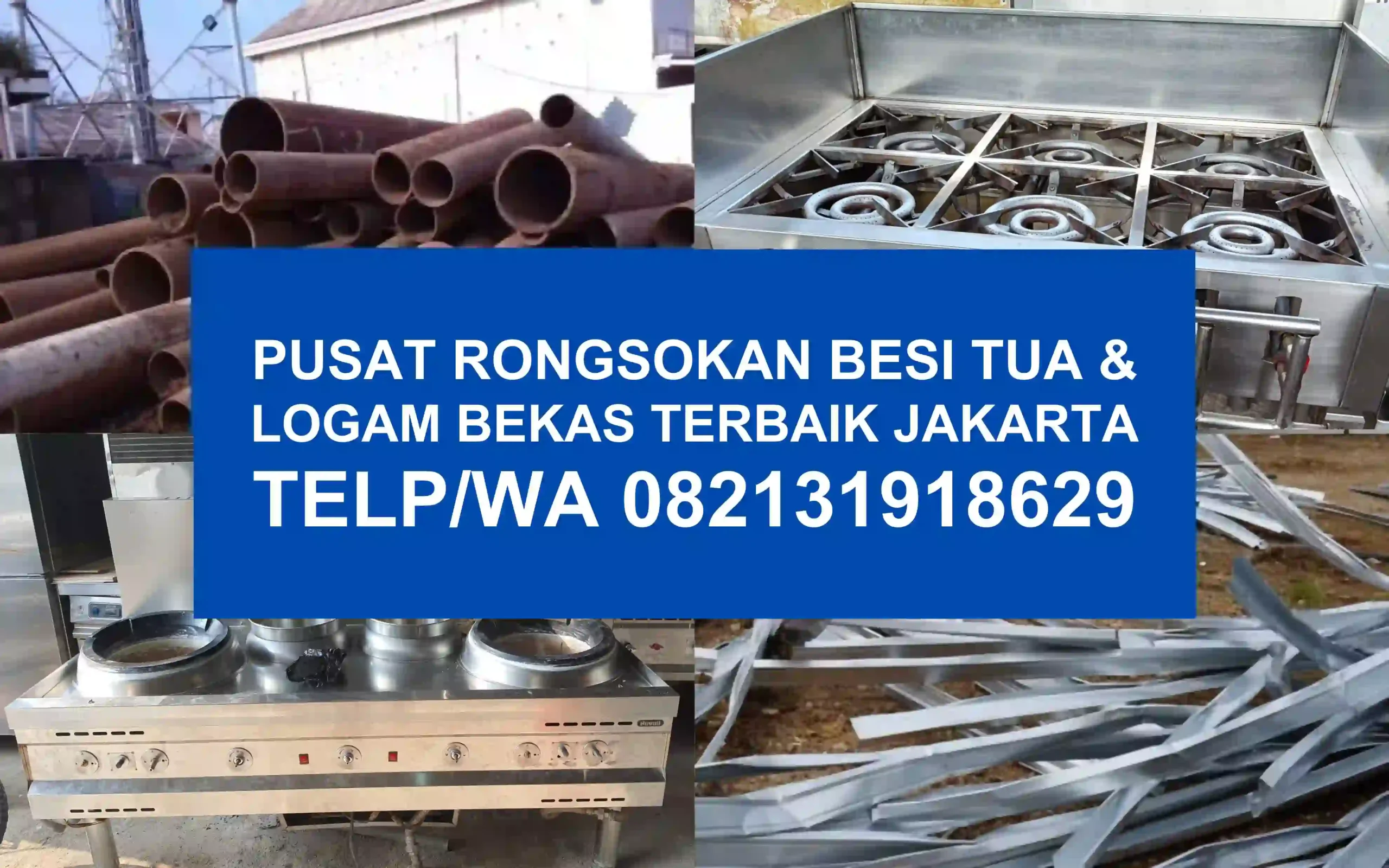 pusat jual beli rongsokan besi tua logam bekas jakarta